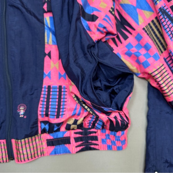 Vintage VTG woman’s ladies windbreaker tracksuit, jacket and pants, L. - Picture 5 of 11